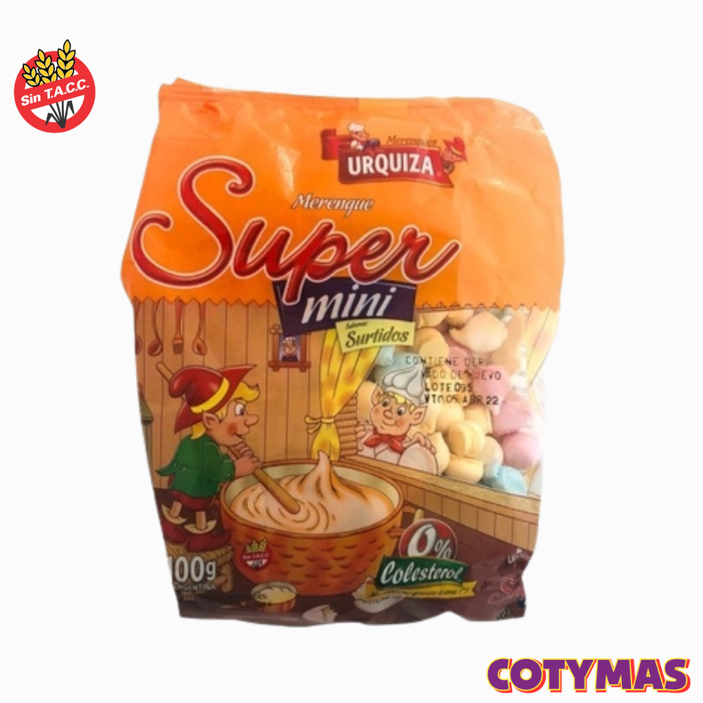 Merenguitos Urquiza x100g.