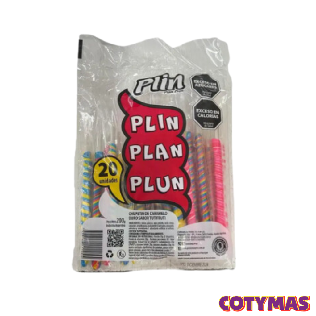 Chupetin super pirulin Plin Plan Plun x20u (copia)