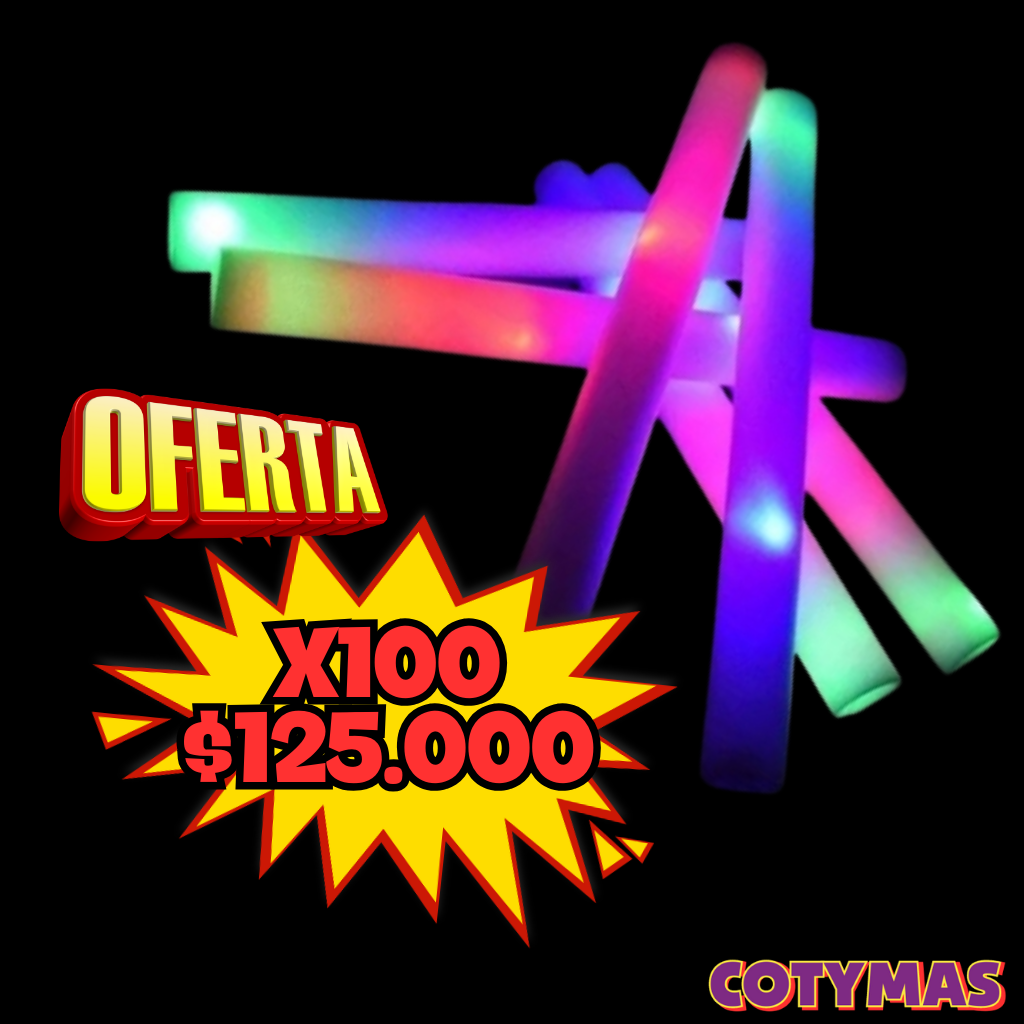 Rompecocos Luminosos LED - Pack Fiesta