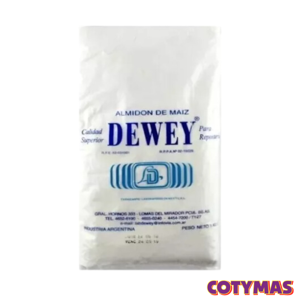 Fecula de maiz Dewey x1kg