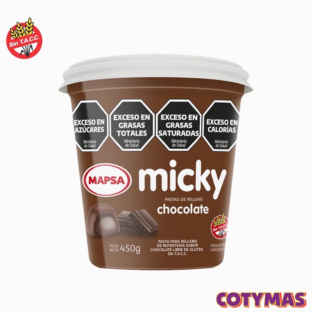 Rellenos Untables Micky x450Gr.