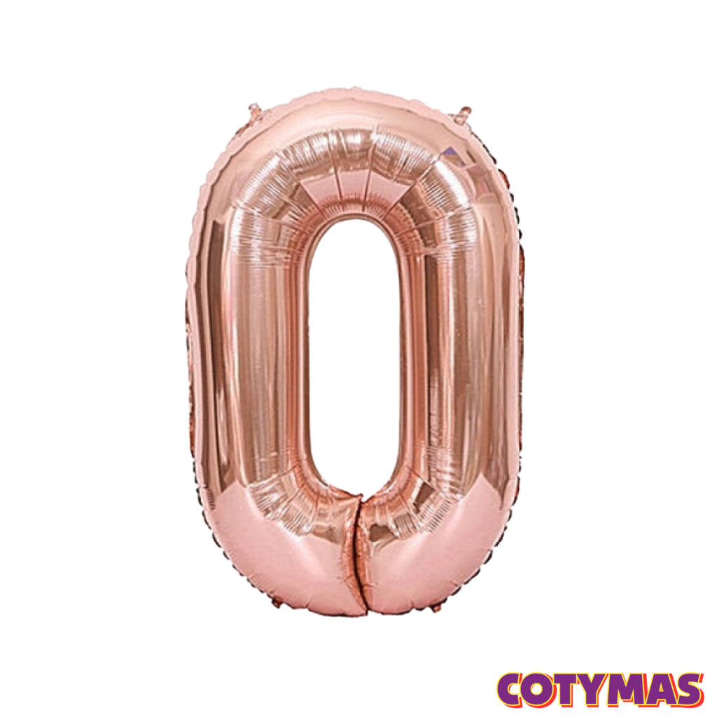 Numero Globo Metalizado 16" (40cm)
