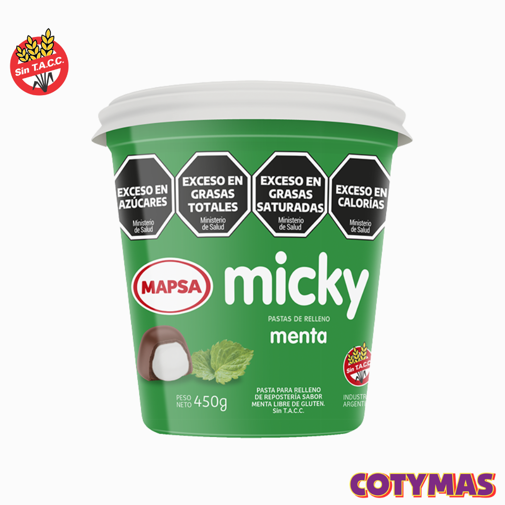 Rellenos Untables Micky x450Gr.