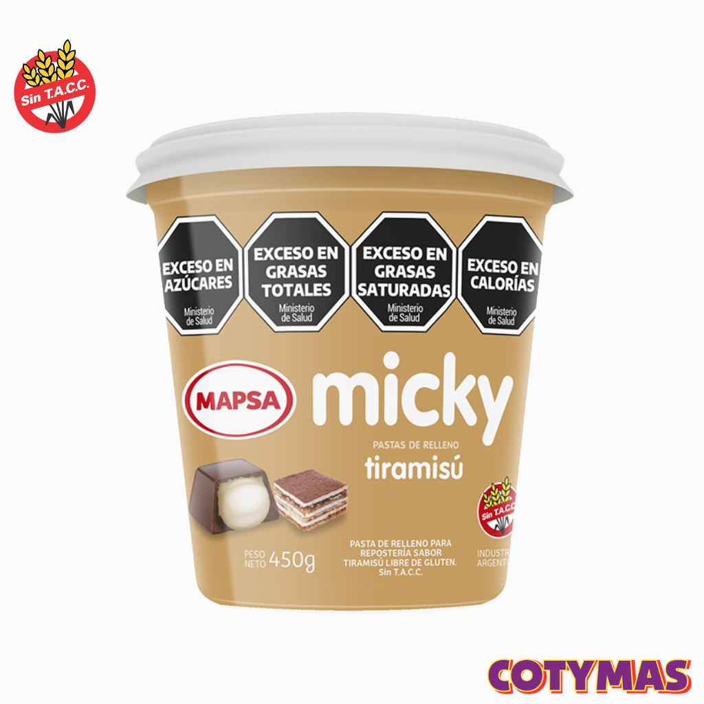 Rellenos Untables Micky x450Gr.