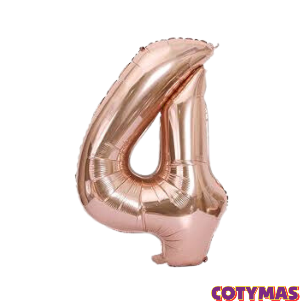 Numero Globo Metalizado 16" (40cm)