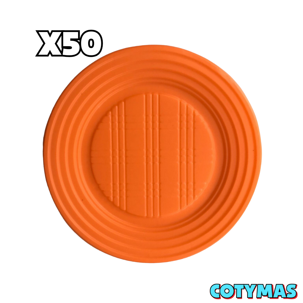 Platos de Postre Descartables (Blancos y de Colores) - ¡Estilo y Practicidad para Tu Fiesta!