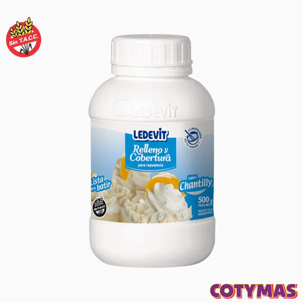 Crema Líquida Ledevit Chantilly (500ml y 1 Litro)
