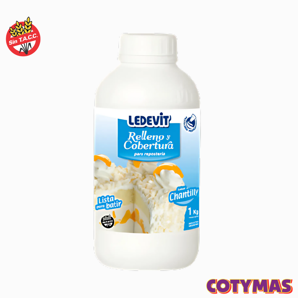 Crema Líquida Ledevit Chantilly (500ml y 1 Litro)