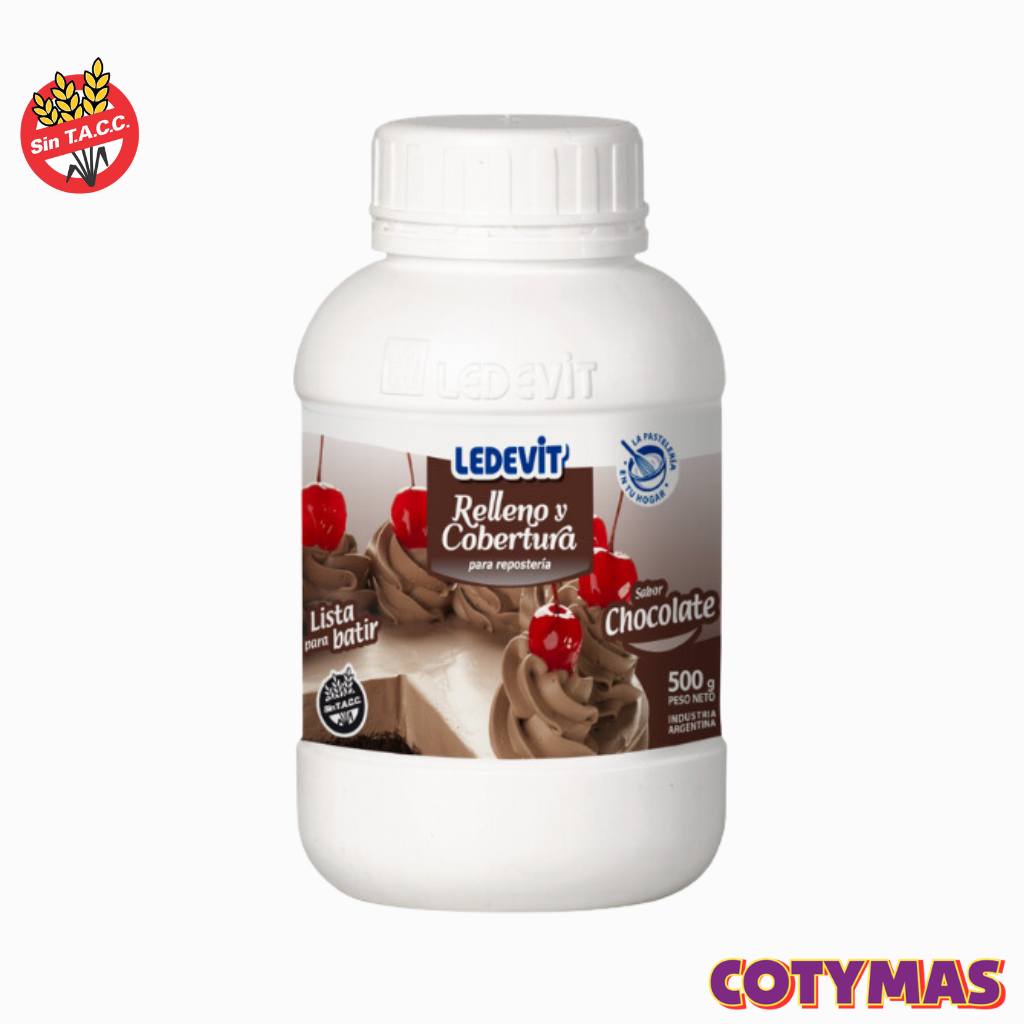 Crema Ledevit Sabor Chocolate (500ml y 1 Litro)