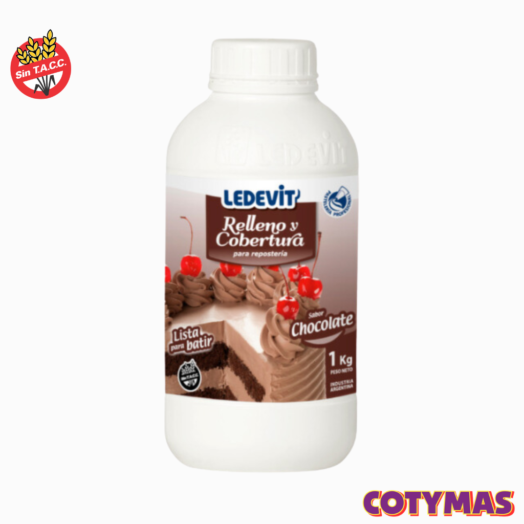Crema Ledevit Sabor Chocolate (500ml y 1 Litro)