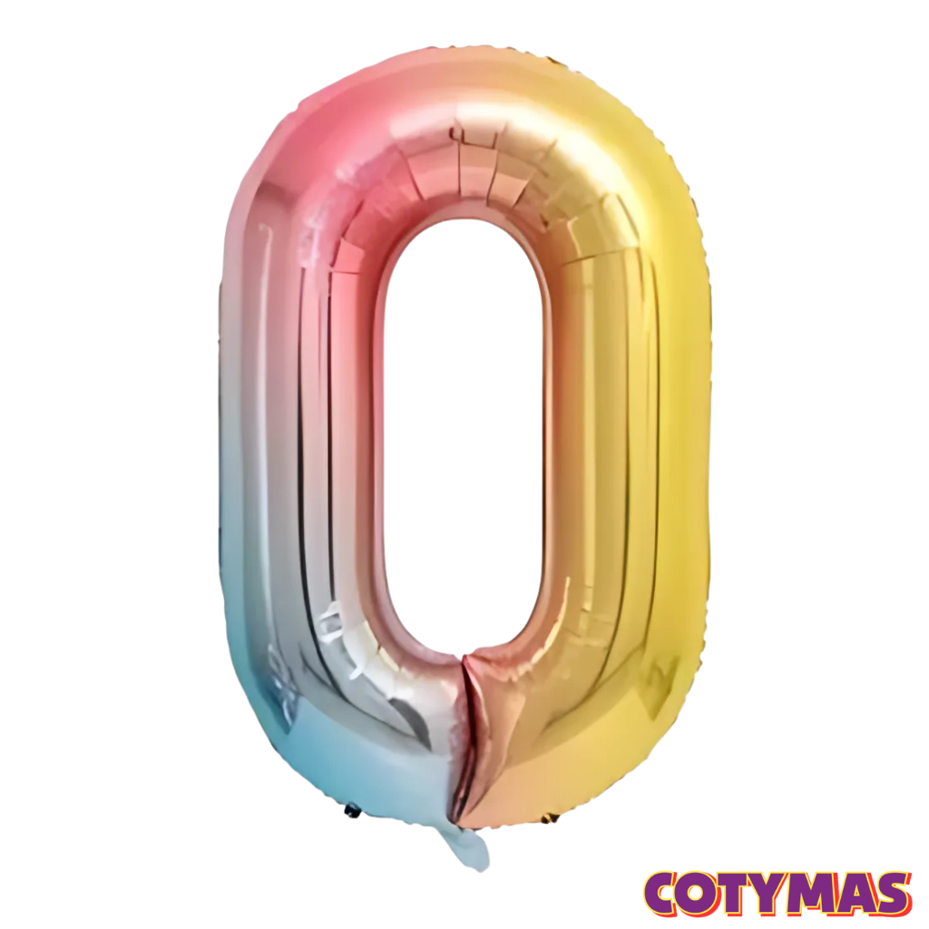 Numero Globo Metalizado 16" (40cm)
