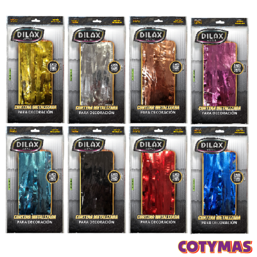 Cortina Metalizada Lisas!