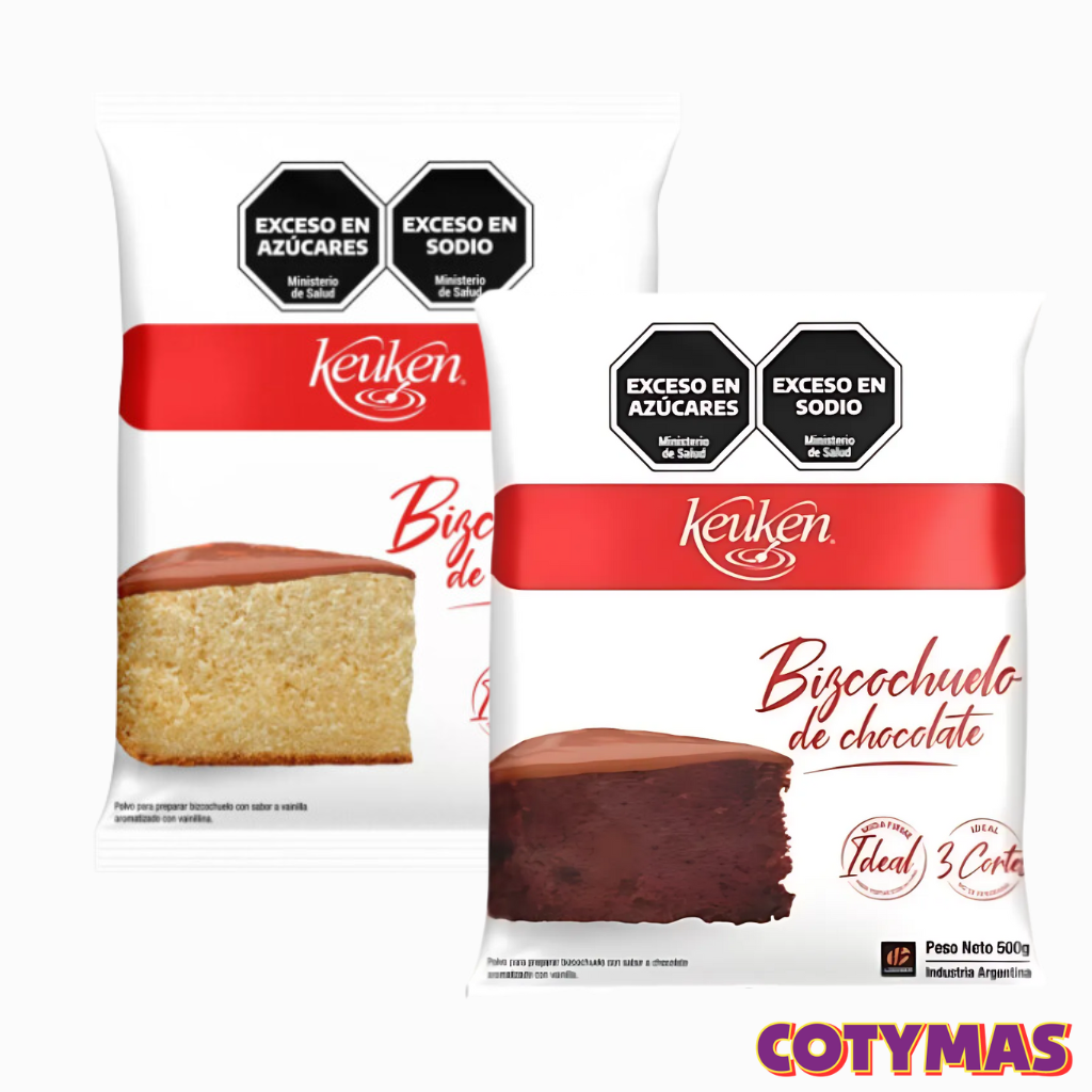 Premezcla para Bizcochuelo Lodiser x500g.