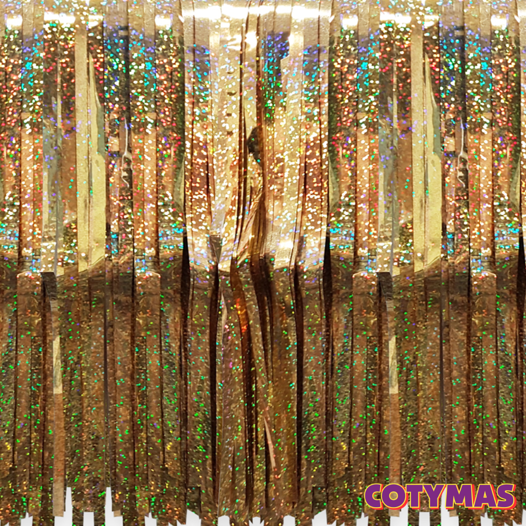 Cortinas Metalizadas Holograficas!