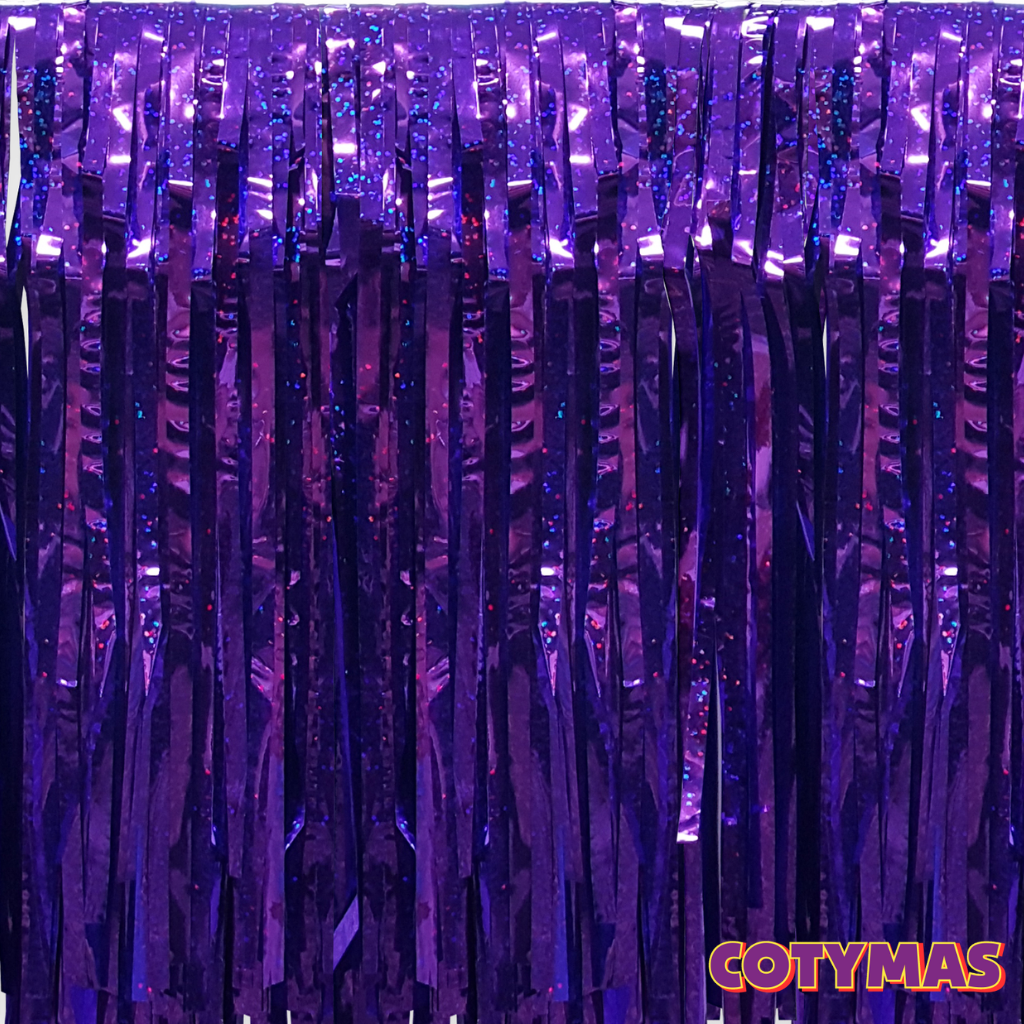 Cortinas Metalizadas Holograficas!