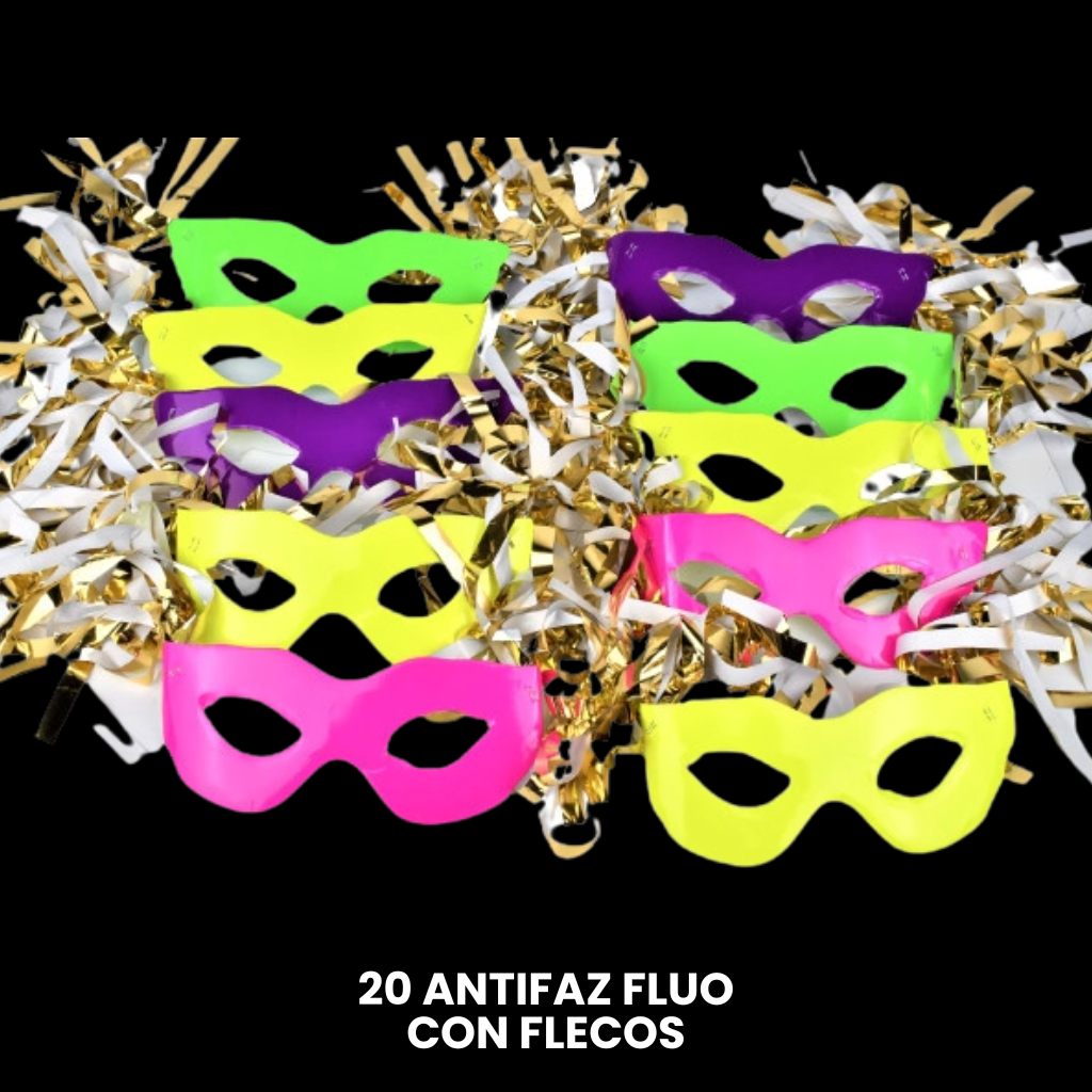 Kit Cotillón Carioca: Combo Fiesta Básicos (Para 50 Personas)