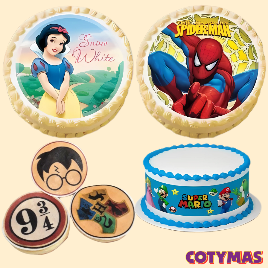 Láminas Comestibles Personalizadas: ¡Tu Torta, Tu Estilo!