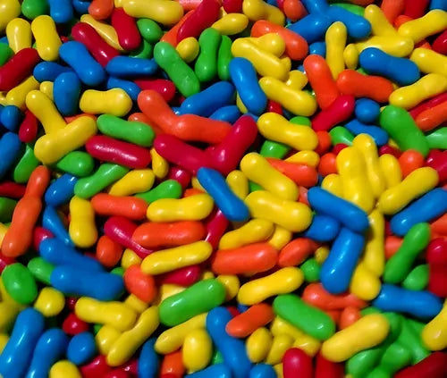 Confites huesitos frutales x1kg