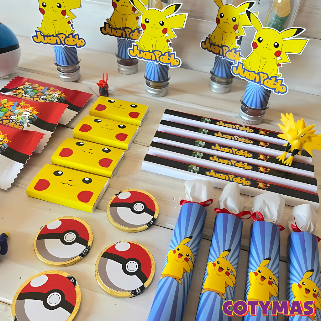 Stickers Personalizados para Candy Bar y Bolsitas