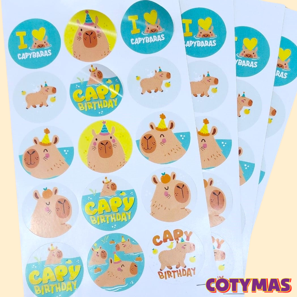 Stickers Personalizados para Candy Bar y Bolsitas